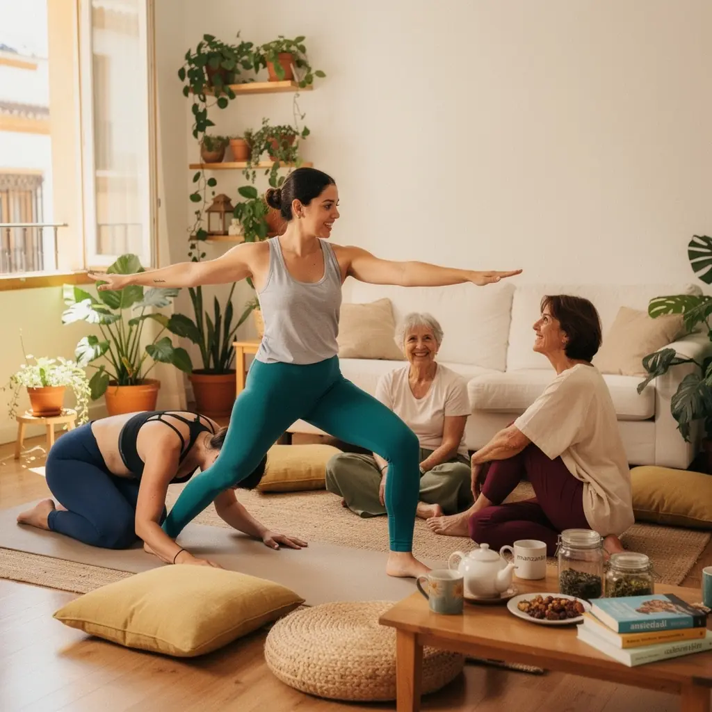Vista de manos en posición de oración, simbolizando paz interior.